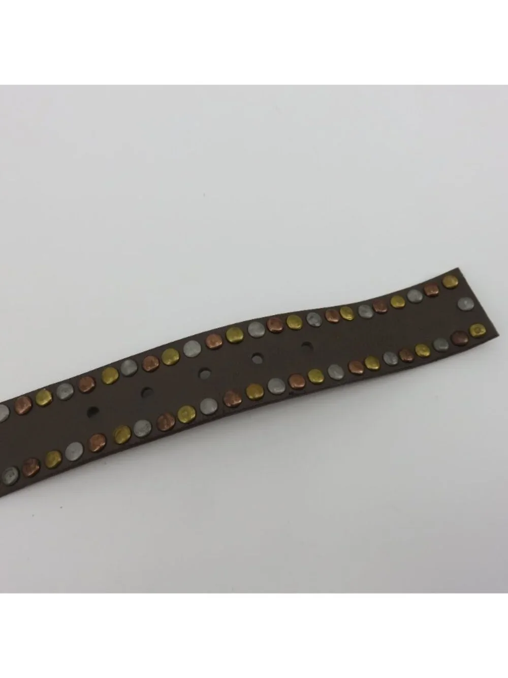 Mossimo Supply Co Women 2XL Multicolor Stud Genuine Leather Belt NEW 2009 NWT
